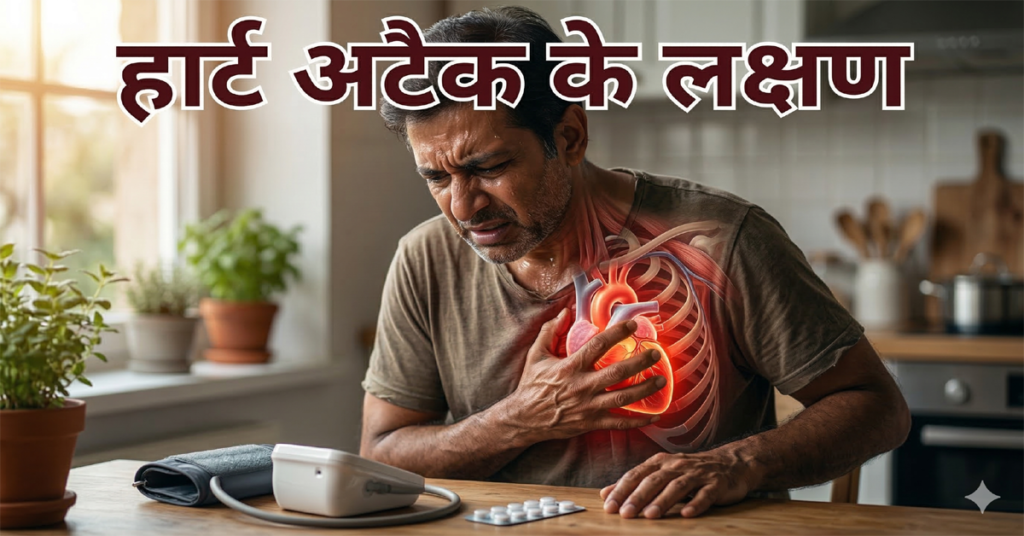 Heart Attack Symptoms in Hindi