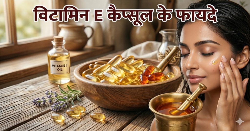 Vitamin E Capsule Ke Fayde